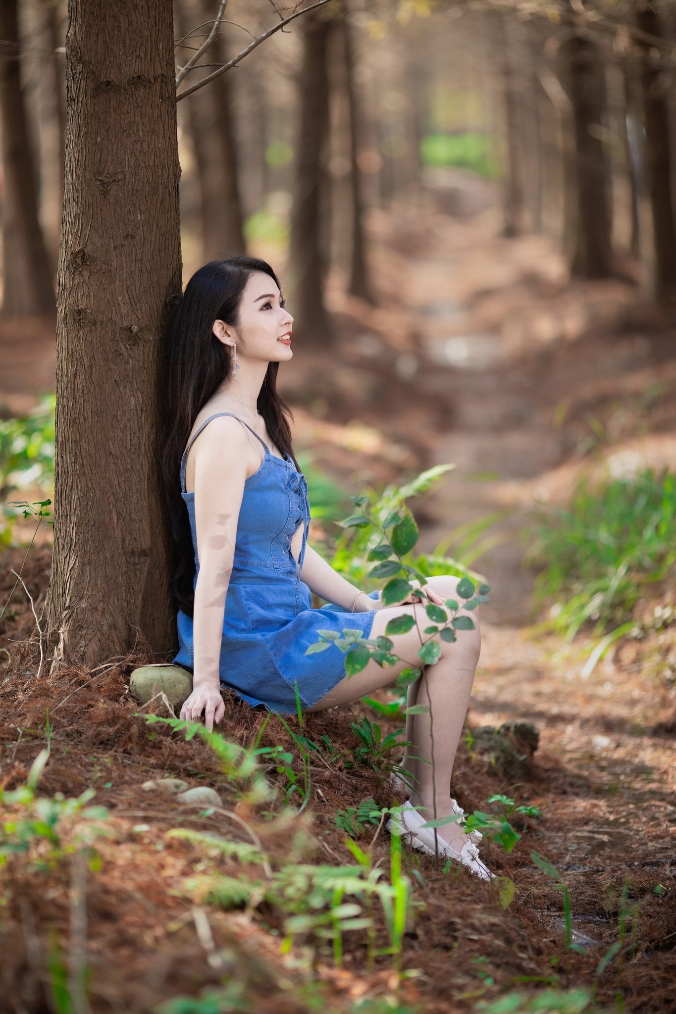 沈秋國作品  邻家女孩杨宓凌